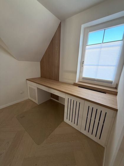 Využití chodby jako občasná pracovna